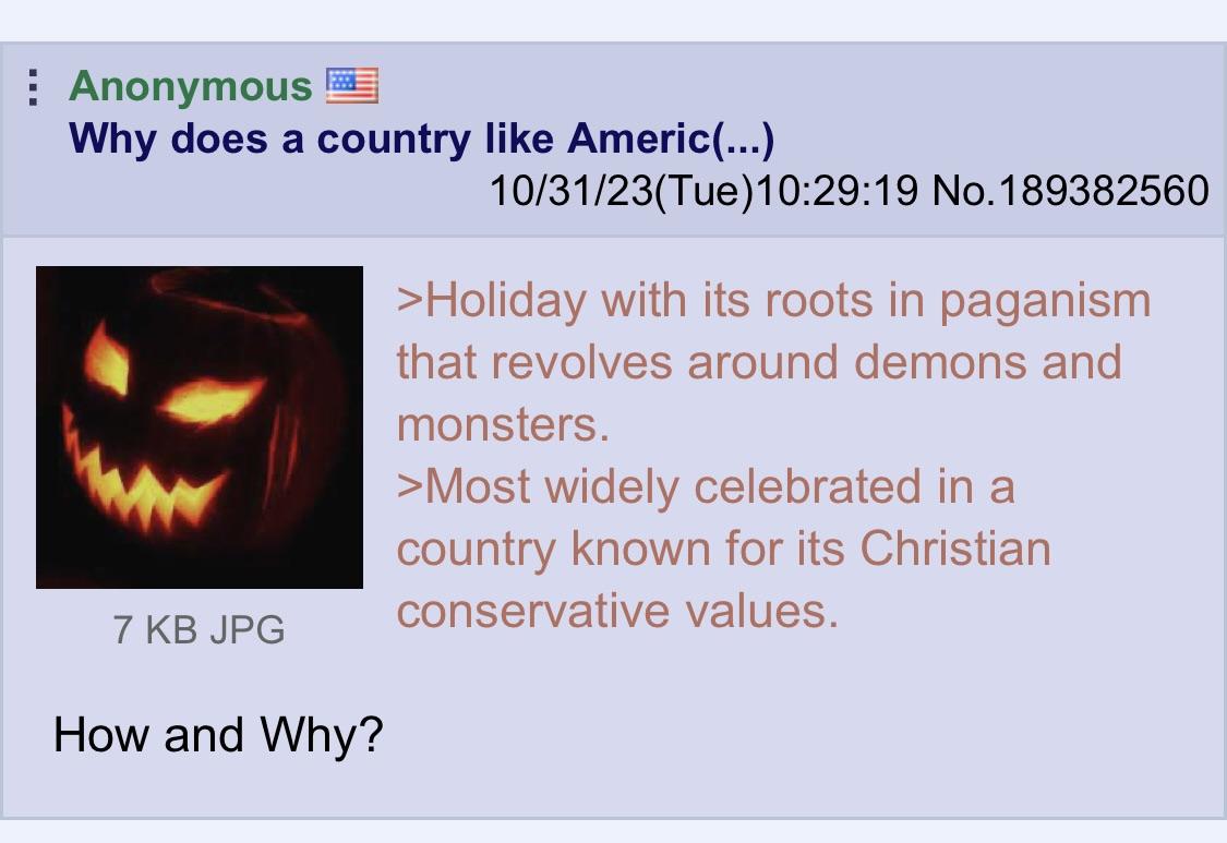 Anon ponders Halloween, image size:1125x773