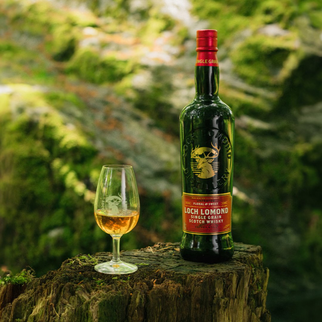 Fruity, floral and with a complexity you may not expect. But are we talking about our Loch Lomond Unpeated Single Grain whisky? Or about our stunning Loch Lomond surroundings? Sometimes it can be hard to know where one ends and the other begins.