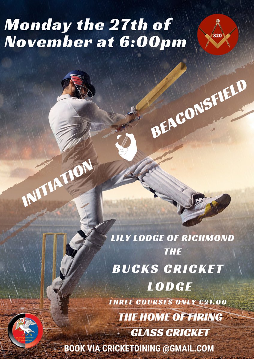 Bucks Cricket Lodge 820 (@820lodge) on Twitter photo 