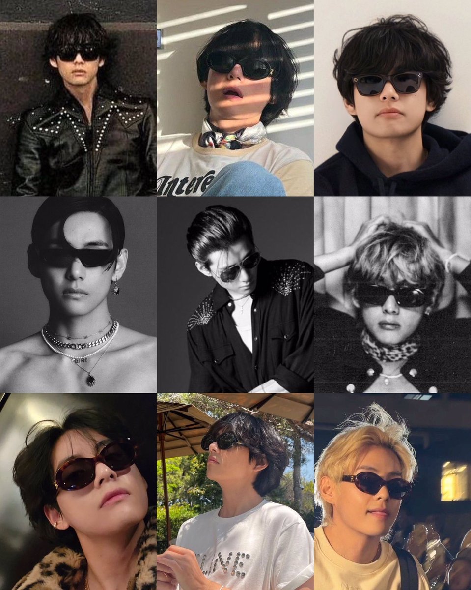 Taehyungimpact's tweet photo. This genre of taehyung with celine sunglasses https://t.co/N9TjaeDebR