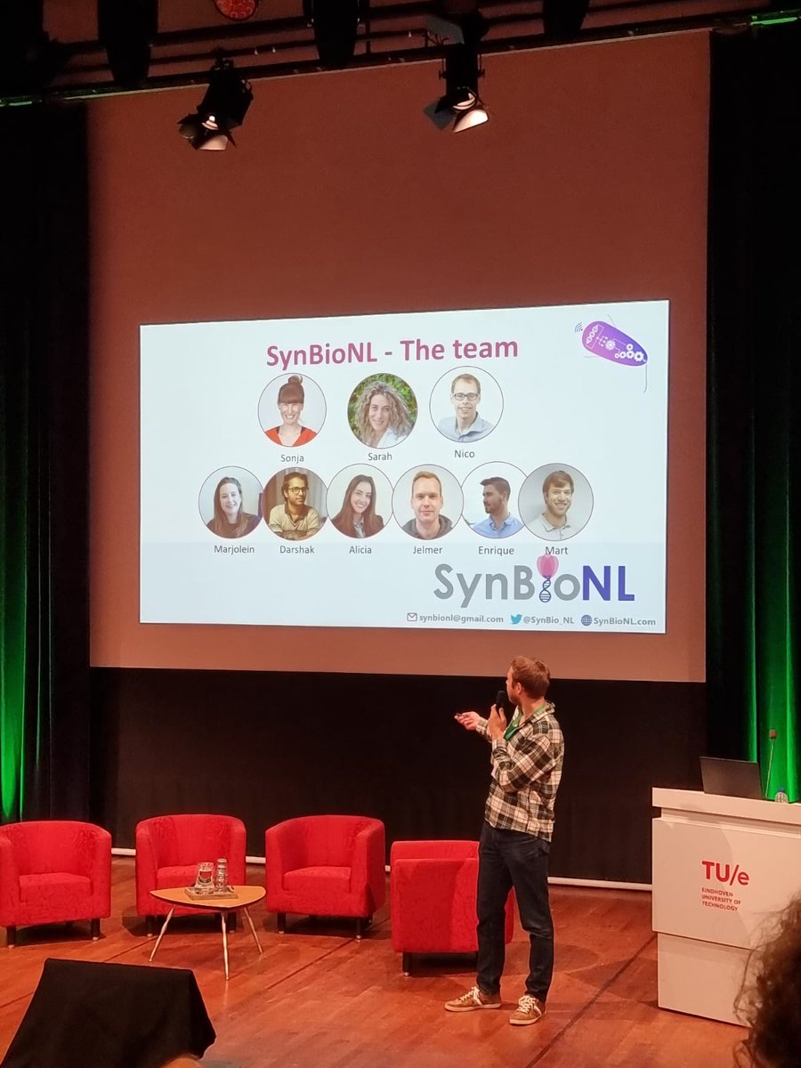 SynBio_NL's tweet photo. Last 23rd October our board member Mart Bartelds represented SynBioNL in the MINI JAMBOREE 2023 in Eindhoven! 🥳🥳🥳

@Eindhoven_iGEM @iGEMCommunity #SynBioNL #SynBio #iGEM #EindhovenTeam https://t.co/7sDMinWAvY