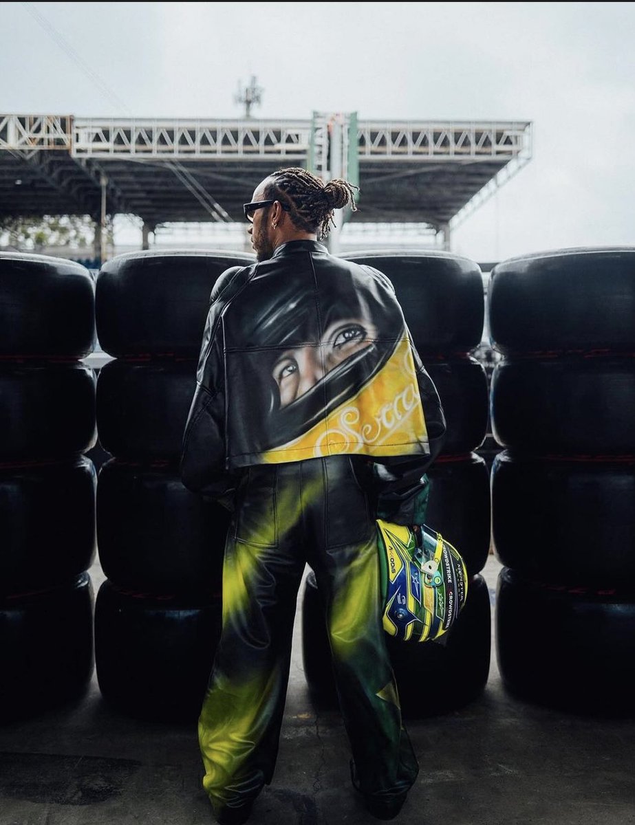StreetFashion01's tweet photo. Lewis Hamilton wearing Custom Gerrit Jacob (2023) https://t.co/qo6enu3xoh