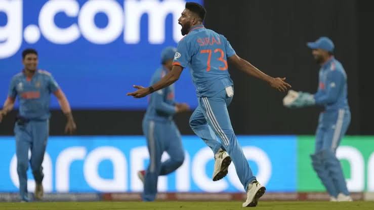 Proud to call this my team, now this is what we are about! Amazing display of bowling today by limiting Sri Lanka to make just 55 runs and tremendous batting by Virat and shubhman in the first half💪🏻 All the way to the semi now boys🇮🇳🏆 this victory marks the Indian team's