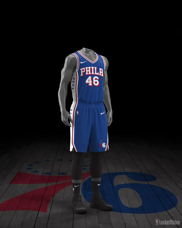RaptorsTracker's tweet photo. Game day!   
Uniforms for tonight's match up between the Raptors and 76ers
Raptors are 0-1 in Association Jersey    
Game 6/82   
Raptors - Association 
76ers - Icon  
Wells fargo center https://t.co/LSFaaCYHJH