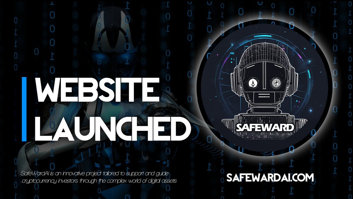 SafeWardAI's tweet photo. Our SafeWardAI Website is LIVE!

Discover the world of crypto safety through our user-friendly platform.

Get started on your crypto journey with us!

🔹https://t.co/qybokvr6PH 

#CRYPTO #AI https://t.co/TsLJYhxGbL