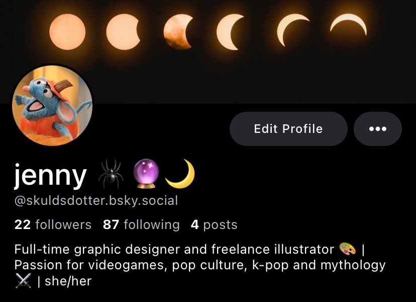 Bin jetzt auch drüben 🫶🏻 bsky.app/profile/skulds…