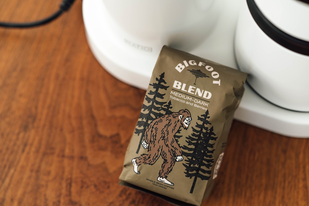 Have you tried our Big Foot Blend? A delicious blend of our Sumatra and Ethiopia Natural, you get a full bodied cup full of deep complex flavors. Try a bag today!