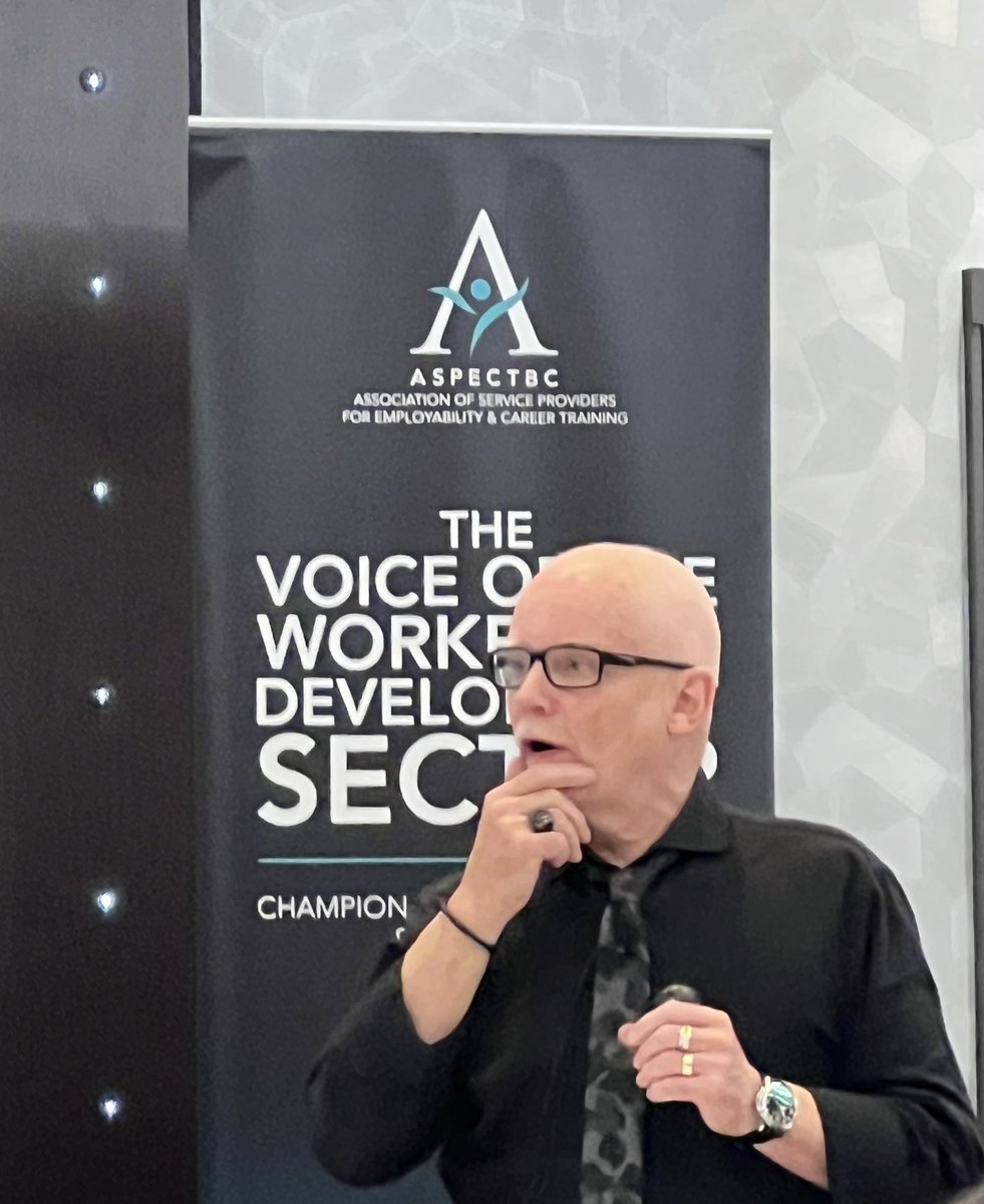 CdpCollege's tweet photo. Your brain is involved in everything you do. In 10 years 99% of everything you need to learn does not exist right now. #ASPECTConference23 #TerrySmall https://t.co/IjRMqxAKDm