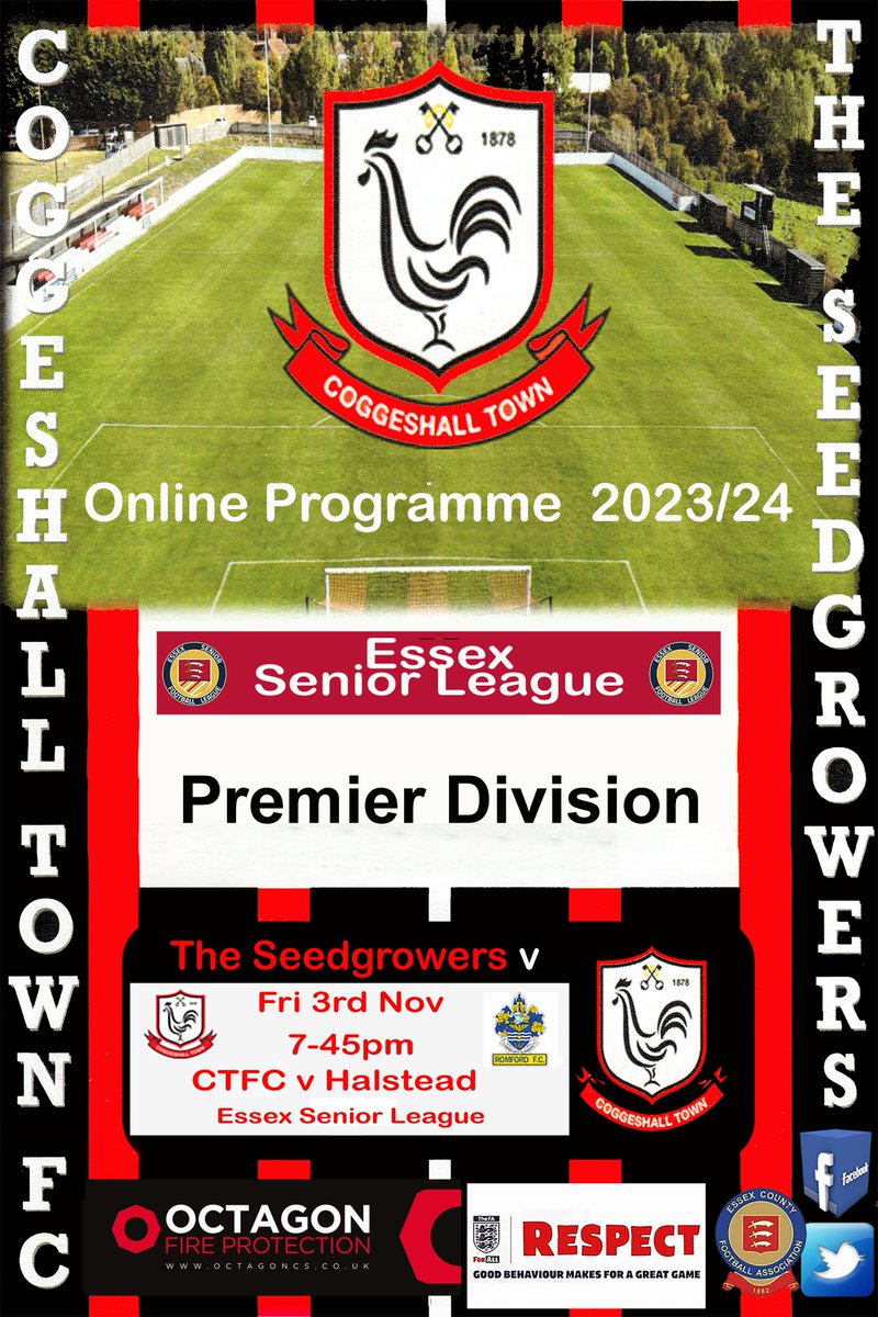JimUnsworth's tweet photo. @HalsteadTownFC 

Online Prog:    https://t.co/GuUQvveuJl https://t.co/DLBdotj1XG