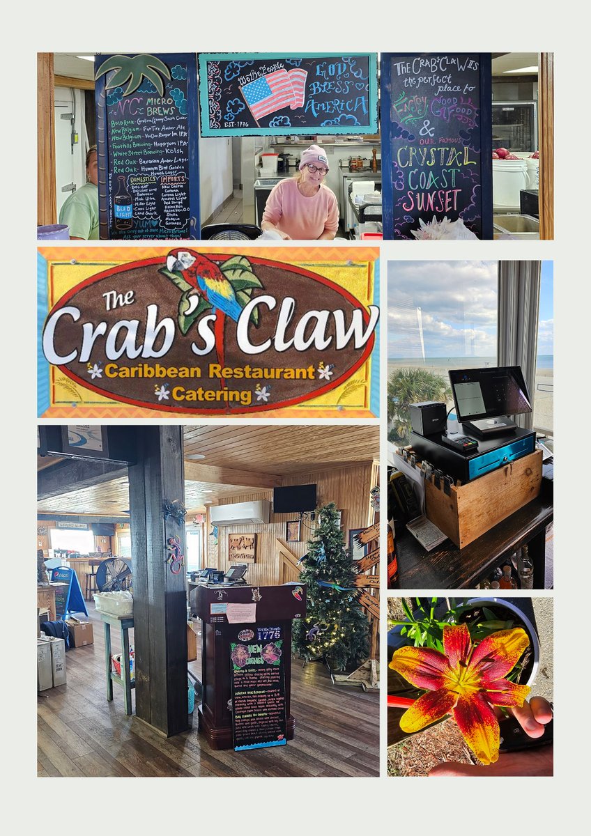 PaulWTyler1's tweet photo. 🦀 Excited to welcome the Crabs Claw Restaurant in Atlantic Beach, NC to the SkyTab by Shift4 Family! 🌊 Indulge in stunning ocean views, savor delectable dishes, and enjoy seamless service with SkyTab point of sale. 🍽️🌅 #CrabsClawNC #AtlanticBeachDining #GoldCoastEats #SkyTabPOS #SeafoodDelights #OceanViewDining #SkyTab #Shift4 @SkyTabPOS @Shift4 @richardfutrell