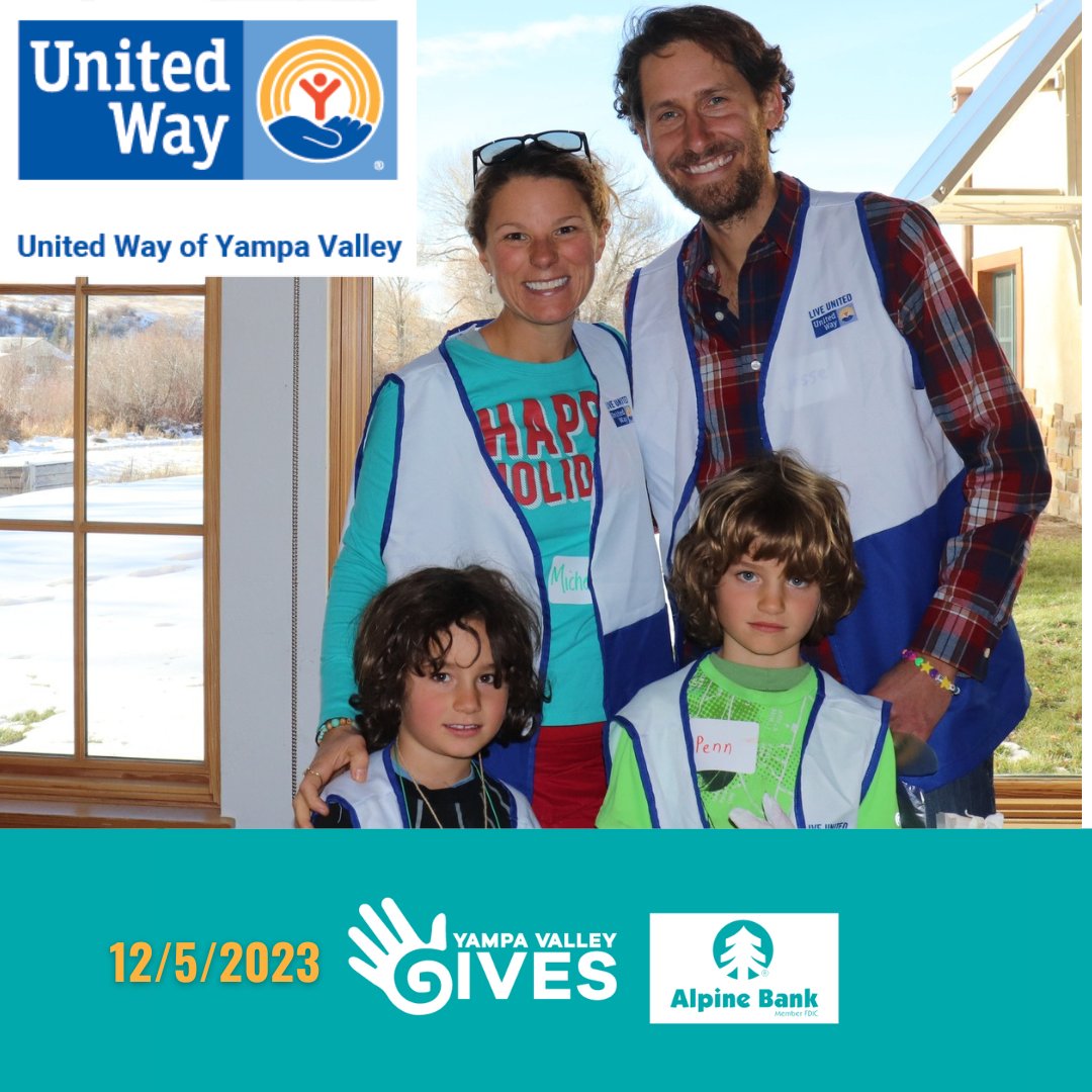 Yampa Valley Gives early giving is here! Support human services in Northwest Colorado by donating to us at coloradogives.org/organization/U…

 #yampavalleygives