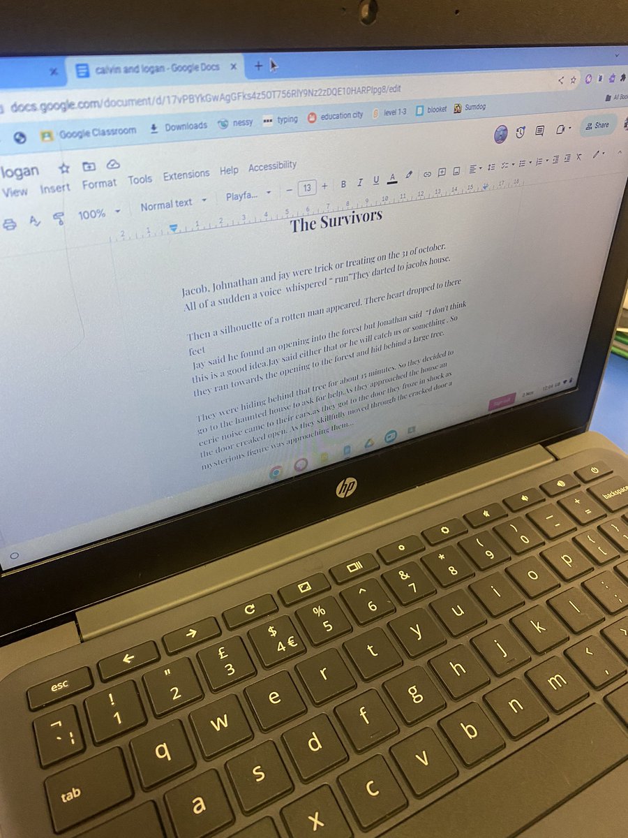 P7 wrote amazing spooky stories in literacy. We focused on building tension and suspense using different grammatical techniques. @DycePrimary <a href="/dy_mcknockiter/">Fiona McKnockiter (DY Teacher)</a> <a href="/misssabwatson/">Miss Watson</a> ✍️👻🎃