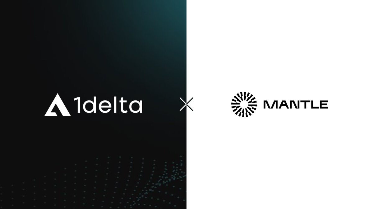 1deltaDAO's tweet photo. Going Mantle

This is the full version of last week's announcement.

We are excited to announce our upcoming expansion into the Mantle ecosystem, as 1delta brings its DeFi protocol to this new network. Our journey begins with a closed beta scheduled for early November, followed by a public release scheduled for late November.

For this expansion, 1delta is collaborating with some of the key players of this nascent ecosystem.

About 1delta

1delta is currently pioneering margin trading in DeFi, offering the first margin trading protocol that allows users to build margin positions with a single click, eliminating the need for manual looping.

The 1delta protocol is composed of lending and exchange protocols, aggregating their liquidity to provide the best possible rates in DeFi. The protocol is composable itself, allowing third parties to build new protocols and applications based on this new money lego.

All deposits are made directly into the lending protocol, reducing smart contract risk as much as possible.

To learn more about 1delta, we invite you to explore our blog: 
https://t.co/xMGDDVaxLS

Mantle

@0xMantle is an EVM-compatible L2 on Ethereum, launched in July 2023, featuring a modular architecture, optimistic roll-ups, and a decoupled data availability layer, resulting in high scalability and low transaction fees.

Mantle was originally initiated by BitDAO in 2022, the largest DAO by treasury size with $2.5B in liquid assets. In May 2023, BitDAO merged with Mantle under a single token and a single brand.

BitDAO, now part of the Mantle brand, is backed by industry leaders such as Peter Thiel, Pantera Capital, and Dragon Capital.

We believe that there is an opportunity in expanding its presence to this early ecosystem, as @0xMantleEco brings the technical and economical prerequisites to become a significant network.

Lending Partner

1delta is collaborating with @lendlexyz, the leading lending protocol on Mantle for the provision of liquidity for the margin positions on this network.

Lendle features liquidity pools with over $3M in liquidity for the following assets:
- USDC
- USDT
- WMNT
- WBTC
- WETH

1delta will help Lendle users to greatly simplify more advanced use cases such as building leveraged positions and yield farming, making Lendle’s liquidity accessible to new customer segments.

Swaps

1delta will launch its beta with an integration of @FusionX_Finance and will add more DEXs in the future.

1delta features its own route optimizer that will offer the best exchange rate on Mantle to its users. This is done by considering multihop swaps and split routes across the most liquid DEXs available.

Best Rates

The low borrow rates allow traders to build inexpensive positions compared to perps. On Mantle, the ultra-low trading fees make DeFi trading attractive even for smaller trades.

You can find a fee calculator on our website.

Enabling Advanced Yield Farming

1delta builds 1-click positions in lending protocols, allowing users to borrow and supply in a way that provides a positive yield. As a margin trading protocol, 1delta can build leveraged positions, amplifying the yield, all without manual looping. This enables advanced yield-farming strategies such as leveraged staking—all through the 1delta interface.

Future Roadmap

At 1delta, we have a dense roadmap to improve the trading experience with key features and UX optimizations, with the goal to offer a CeFi-like experience based on decentralized technology.

The availability of assets is primarily dictated by the availability of liquidity pools on Mantle, expecting that this young but well-funded ecosystem will add a large amount of assets in the coming years.

Get Started

With 1delta, you can easily build a margin position with any asset available on Lendle or execute advanced yield-farming strategies with ease.

To get started, check out the 1delta dapp, or sign up to our Mantle beta program:
https://t.co/hfJ8RsgKj3

Follow @1deltaDAO for the latest news.

Join our Telegram to get support from the community: https://t.co/hPhtc5kswG