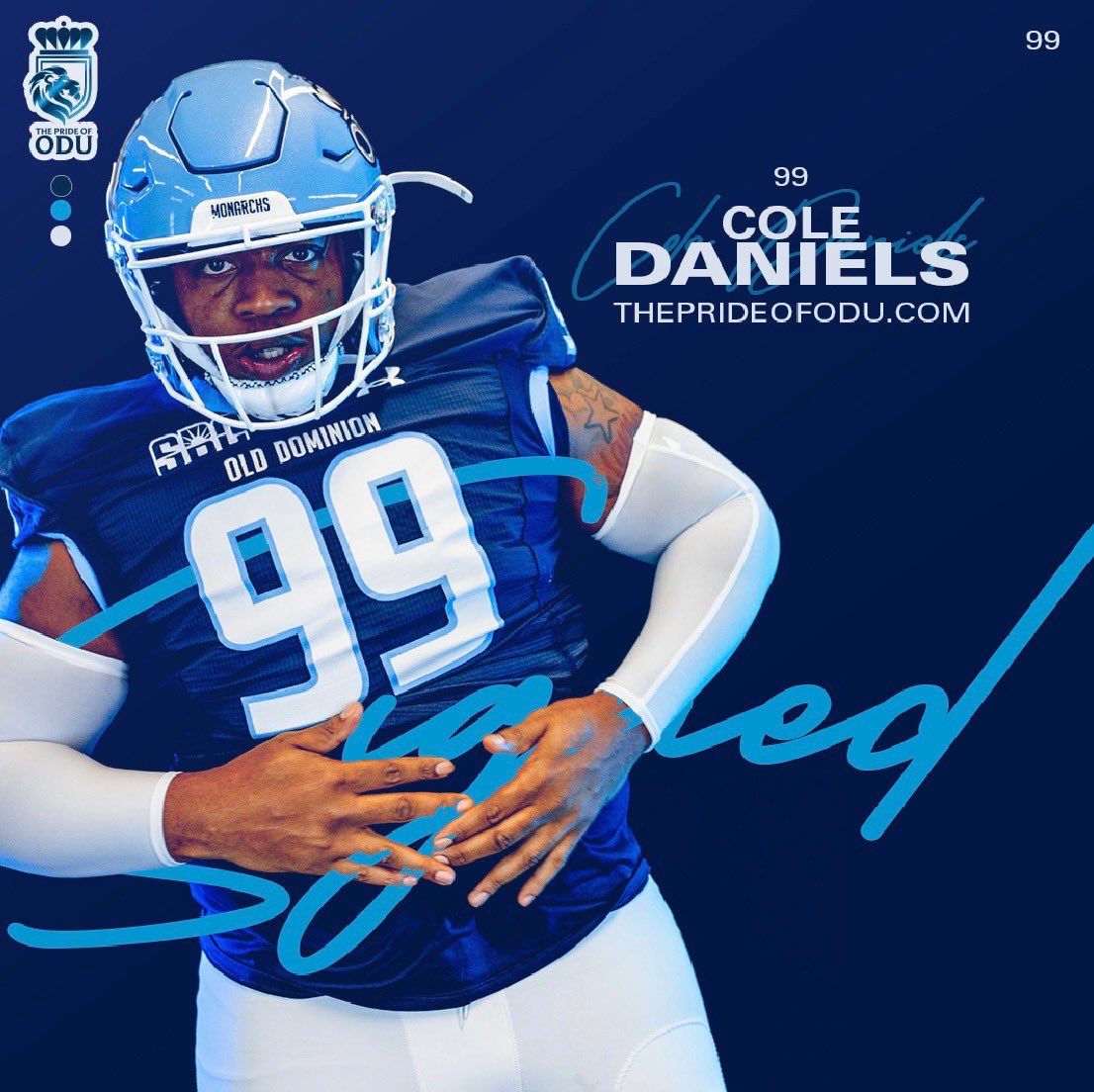 I am excited to announce my partnership with <a href="/prideofodunil/">The Pride of ODU</a>! They are changing the NIL game &amp; providing opportunities for all ODU student-athletes! Join today at theprideofodu.com #MonarchNation #ad <a href="/prideofodunil/">The Pride of ODU</a>