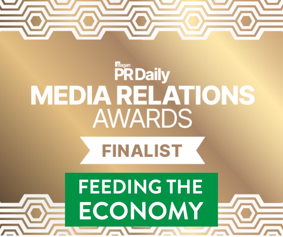 📣 Exciting News 📣 The #FeedingTheEconomy Report has been named a finalist for @PRDaily's Media Relations Award! #PTNPA joined more than 20 industry groups for this food and agriculture sector economic impact study. Learn more about FTE: feedingtheeconomy.com/about/