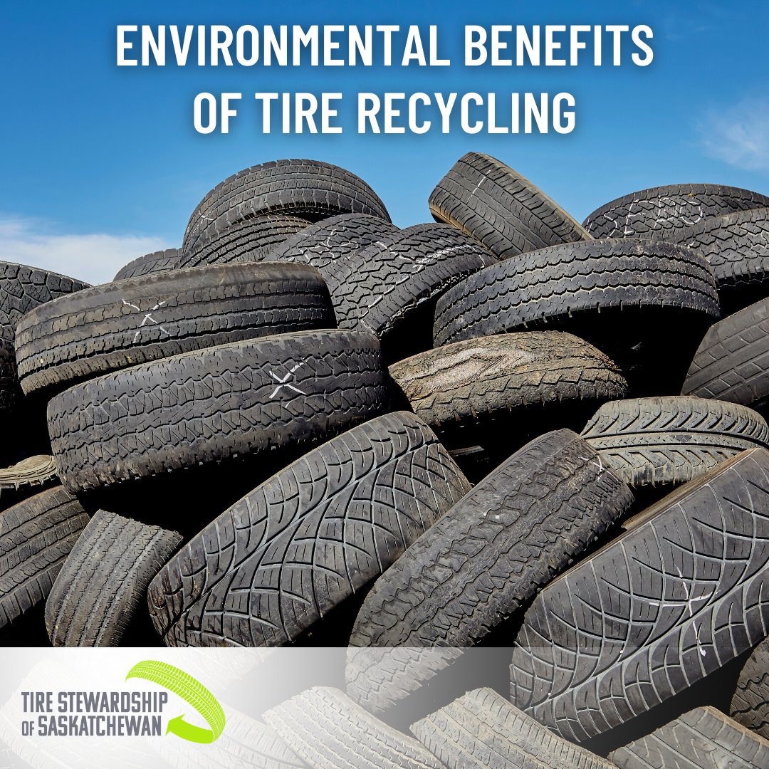 Some of the environmental benefits of Tire Recycling include:​

♻️ Conserve Landfill Space​
♻️ Prevent Diseases Caused by Pests​
♻️ Prevent Pollution Caused by Tire Fires​
♻️ Create New Products​

#tirerecycling #recycling #environment