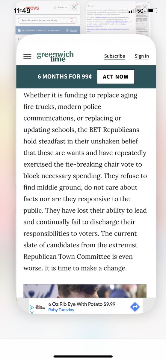 Former BOE President speaks out on the consequences of this election and it’s impact on our schools and students. greenwichtime.com/opinion/articl…