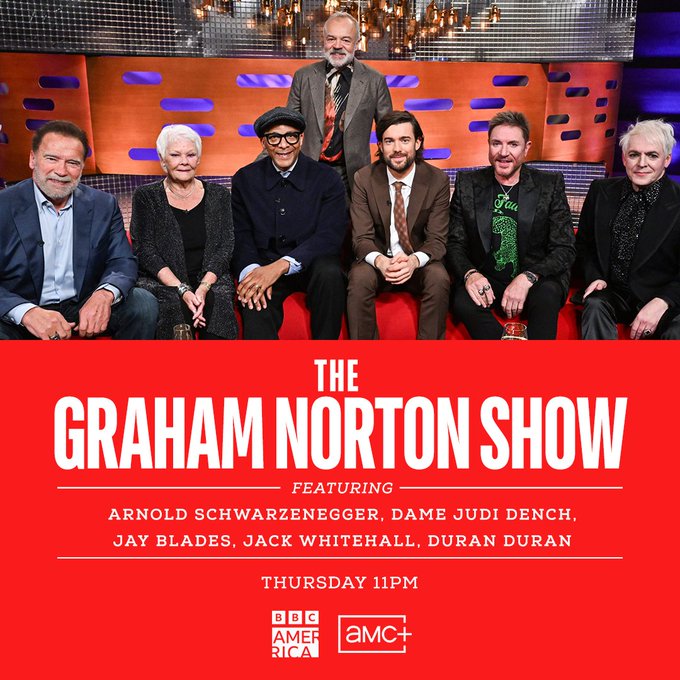 This week on Graham's couch, we've got quite the line-up for fans of comedy, music, and absolute legends<a href="/tag/thegrahamnortonshow"class="tags"><span>#thegrahamnortonshow</span></a>