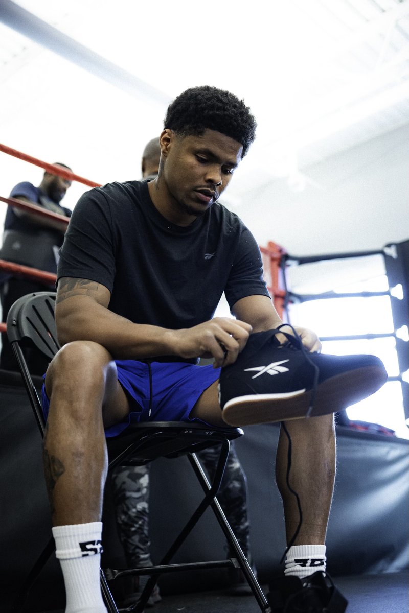 Shakur Stevenson has signed an endorsement deal with Reebok 🤝 This comes ahead of his upcoming title fight later this month.