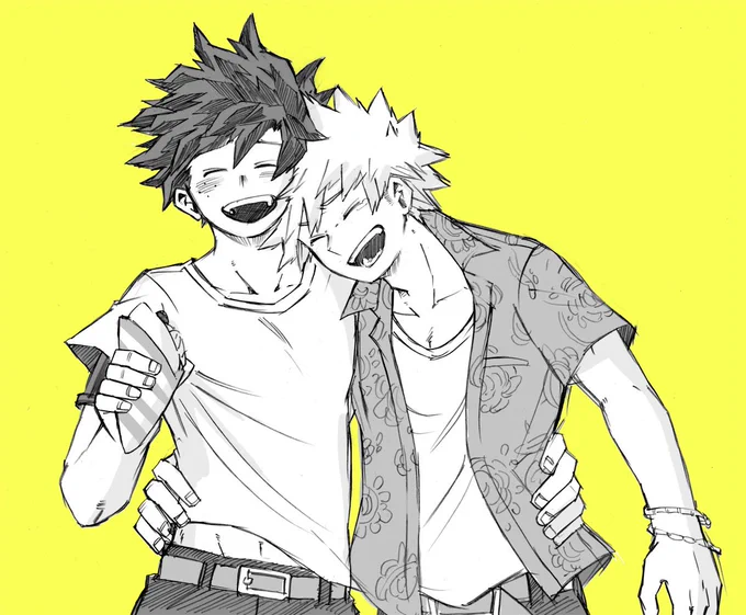 今まで想像で描いてた笑顔君は笑うとどんな顔すんのかなといういずくさん的好奇心でチラチラ漫画でも描いてたけど難しかったです最高の笑顔見せて貰えたなあ… 