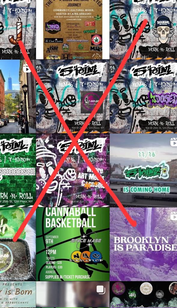 Full on infrigement this event by clothing / cannabis company has nothing to do with us - be aware of copycats.