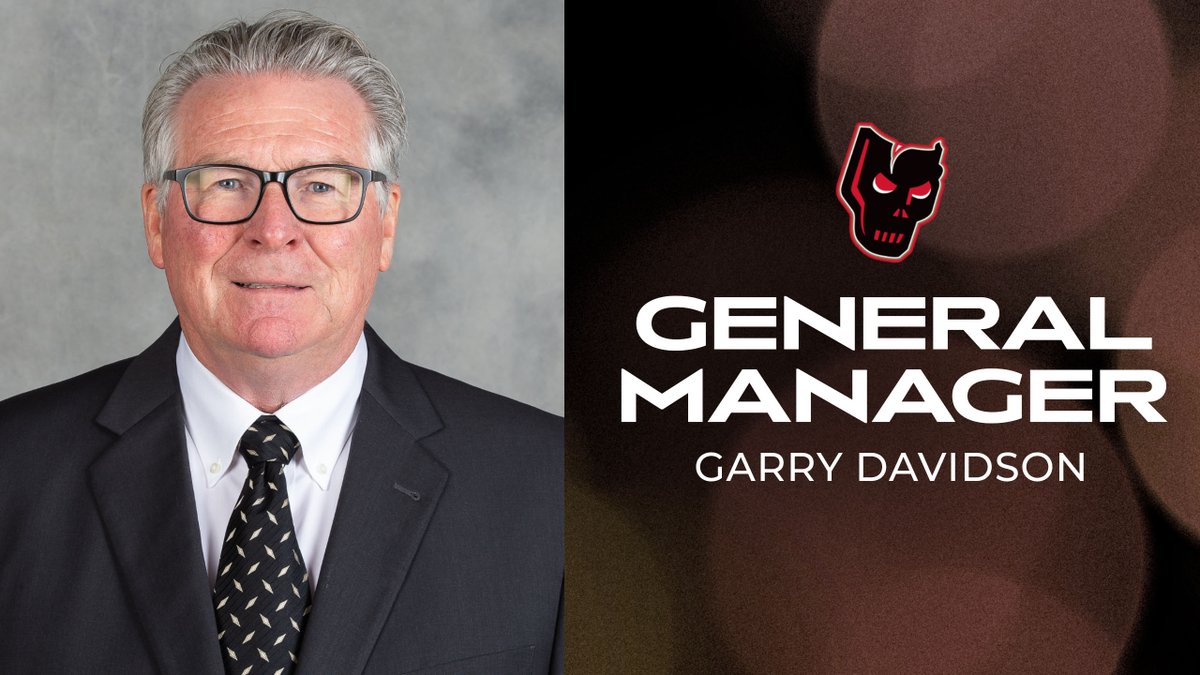 WHLHitmen's tweet photo. The Calgary Hitmen have named Garry Davidson their sixth General Manager in franchise history. 

Details 📰 https://t.co/T17jOKT5EP https://t.co/OvBNFClMRk
