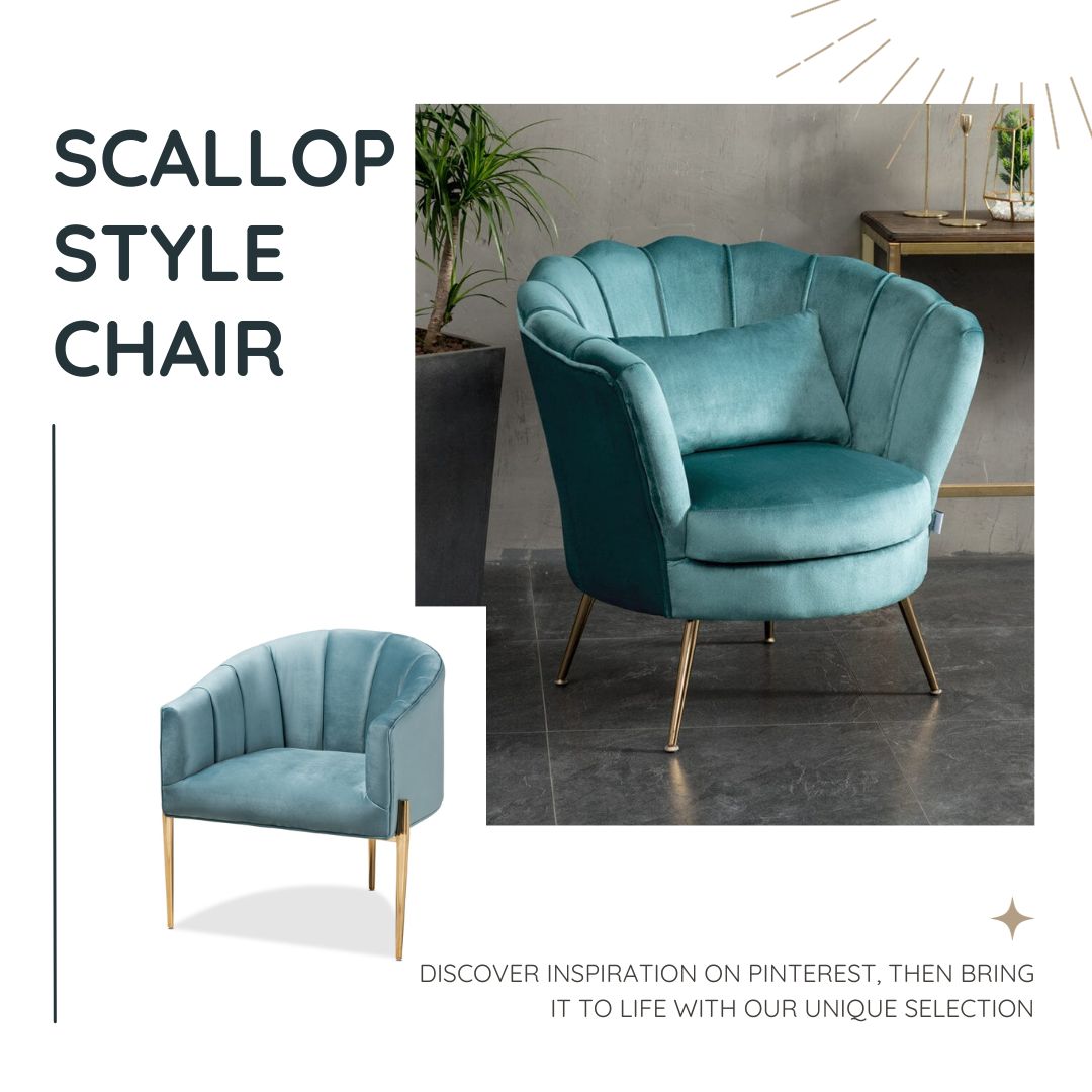 WInteriors_'s tweet image. 🪑 Spotted a chair you love on Pinterest? Transform your inspiration into reality with our unique selection, without breaking the bank!

#ScallopChair #ShellChair #TurquoisChair #TradeProgram #WholesaleInteriors #WholesaleFurniture #InteriorDesign