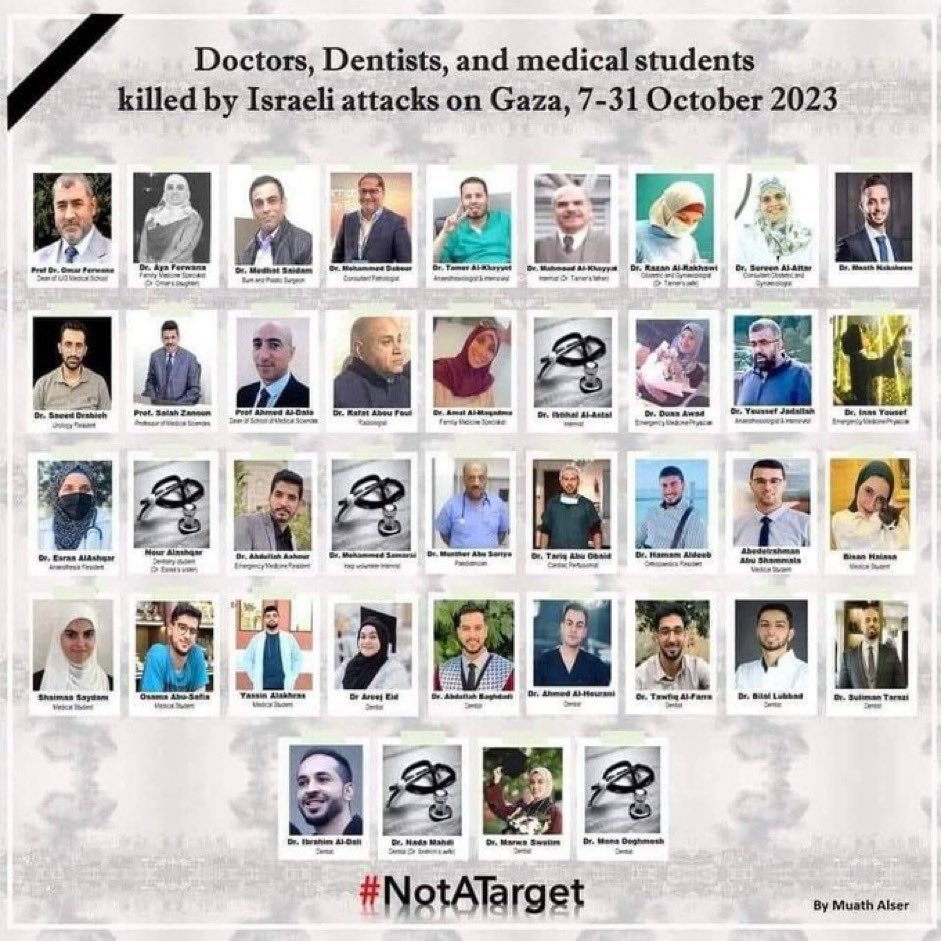 Jackson Hinkle ๐บ๐ธ (@jacksonhinklle) on Twitter photo ๐จ๐ฎ๐ฑ Israel is MURDERING:
โ Doctors
โ Dentists
โ Medical Students
โ Rescue workers
โ Optometrists
โ UN workers
They are killing everyone BUT Hamas! ๐จ๐ฎ๐ฑ Israel is MURDERING:
โ Doctors
โ Dentists
โ Medical Students
โ Rescue workers
โ Optometrists
โ UN workers
They are killing everyone BUT Hamas!