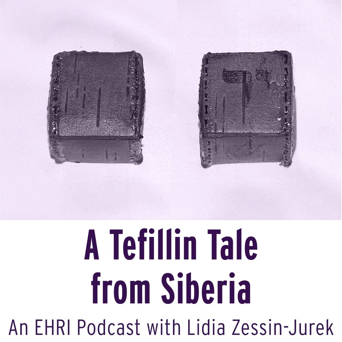 New EHRI #podcast episode 
<a href="/LidiaJurek/">Lidia Zessin-Jurek</a>  researched the story of the Polish-Jewish Polaniecki family, who fled east when Nazi-Germany invaded, and survived #WW2 as prisoners in Siberia, where these tefillin where made of birch-bark. ehri-project.eu/podcast-episod…