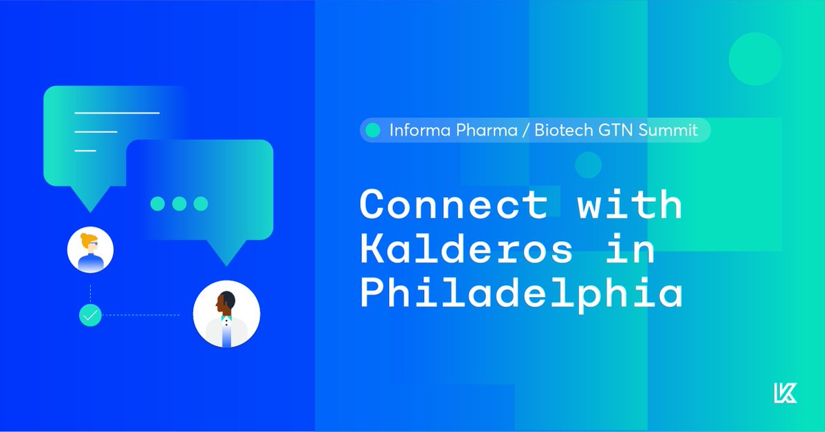 The Kalderos team can’t wait to connect with you in Philadelphia! 

👋 Visit our booth in the Exhibit Hall.
🍸 Join us for two nights of Kalderos-sponsored happy hours.  
🗓️ Schedule a 1:1 meeting with us in Philly!

Make your plans for GTN now: kalderos.info/46Ogy4c
