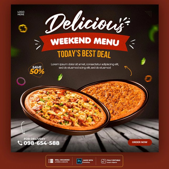 ShihabMd59758's tweet photo. PROFESSIONAL RESTAURANT SOCIAL MEDIA POST DESIGN.
PRINT ITEM GRAPHIC DESIGN EXPERT.
#fiverrgigs #fiverrseller #fiverr #ordernow https://t.co/pIAPIk7gME