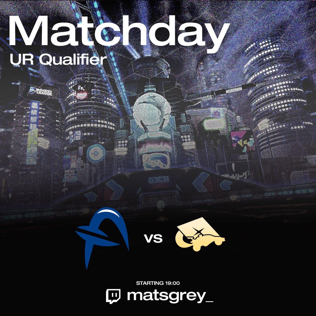 AlphaAUgg's tweet photo. We are live with the first @UniRocketeers Winter qualifier at 7 CET. 

Twitch: https://t.co/AlsRWCC9Hu https://t.co/zc3TKuncGn