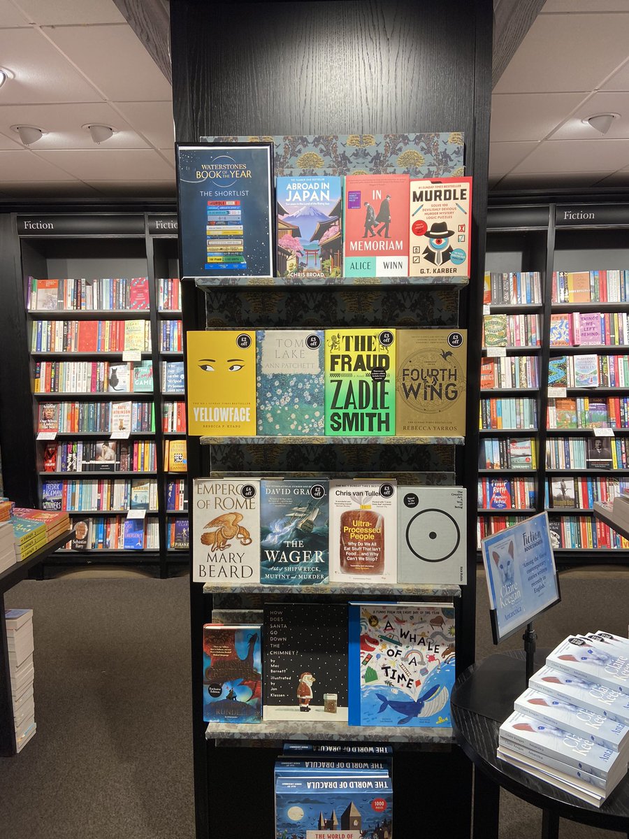 The news is out. We have our contenders for the Waterstones #BookOfTheYear. Have you got a favourite?