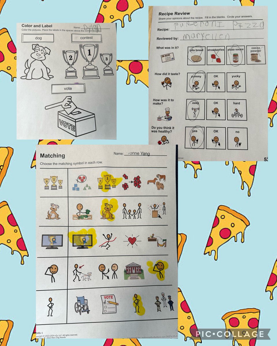 We loved learning about the 2023 American Humane Hero Dog Awards! 🐾We learned about the 5 finalists and how amazing they are at what they do. We were excited to vote on our favorite dog🐕 & then make a delicious pup-eroni pizza 🍕