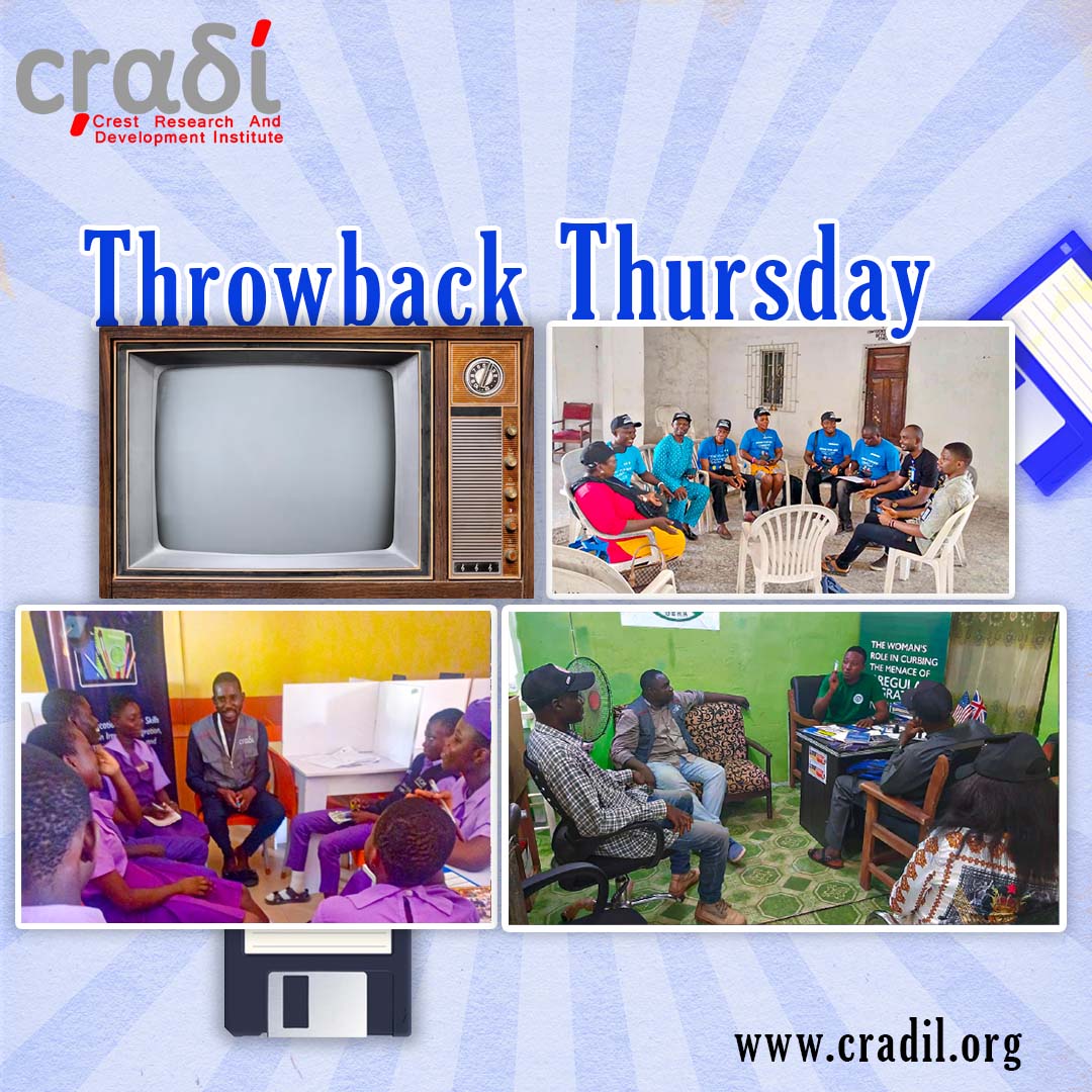 CRADIhq's tweet photo. 🕔 Throwback Thursday 🕔
Let's take a trip down memory lane to September 2022 when CRADI conducted the final evaluation for the International Organization for Migration, assessing the impact of the IOM PX 0142 project, commonly known as the Trusted Sources Project. https://t.co/eUVxGdHdz4