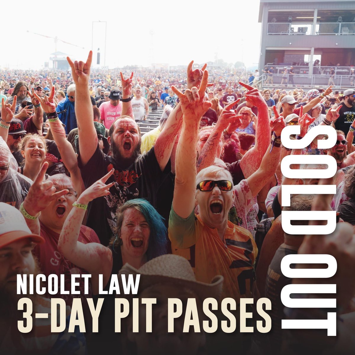 rockfestwi's tweet photo. Individual artist Pit Passes will be avail when the lineup drops 🤘
#30YearsOfRock https://t.co/Adp94B25rU