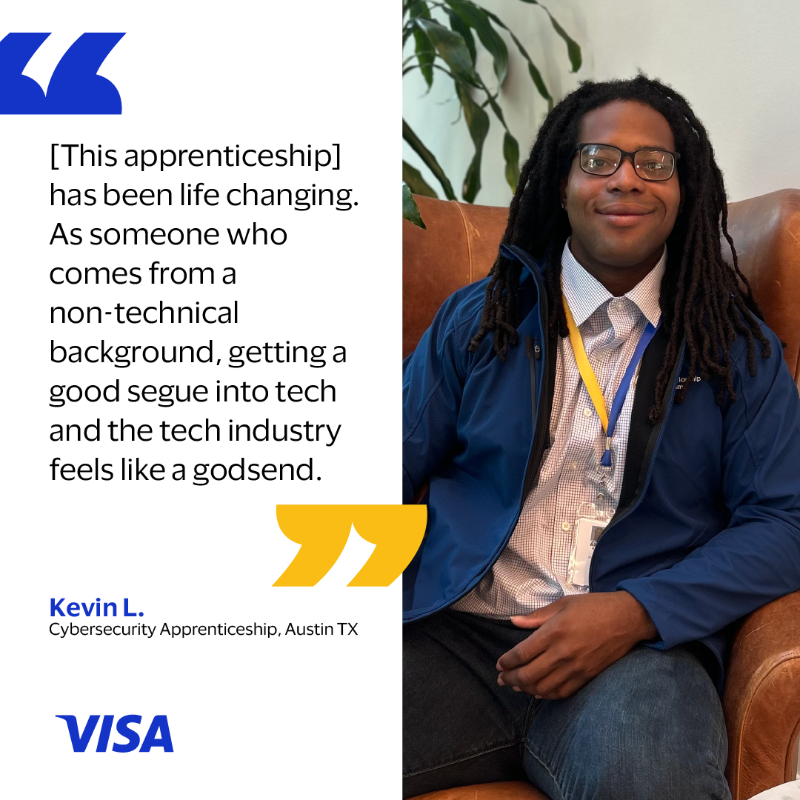 VisaNews's tweet photo. Cyberattacks are on the rise worldwide. Meanwhile, there's a talent shortage in the field. The Visa Payments Learning Program aims to bridge the workforce gap by upskilling employees, students, clients and military partners. Learn more: https://t.co/hO41zHERk0