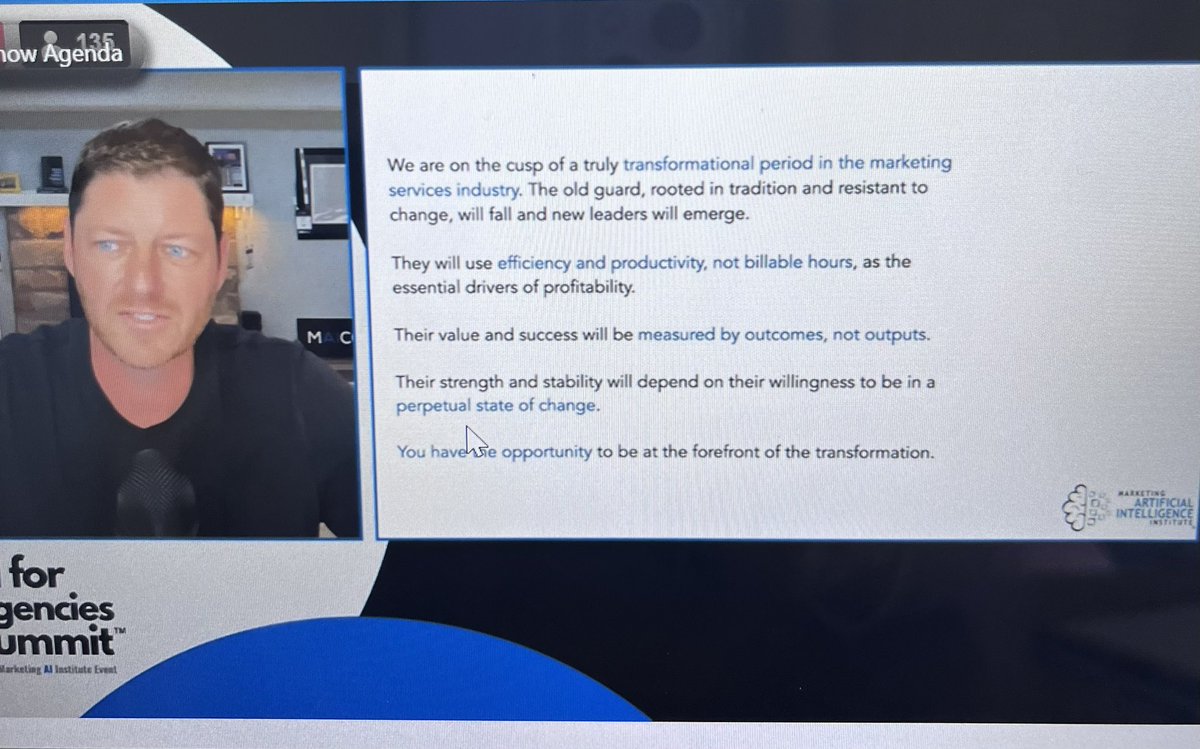 KendraRamirez's tweet photo. So excited for #AIAgencies webinar today! Thank you @MktgAi for guiding all of us so we can guide our clients and community! https://t.co/bs2BVbxN1a