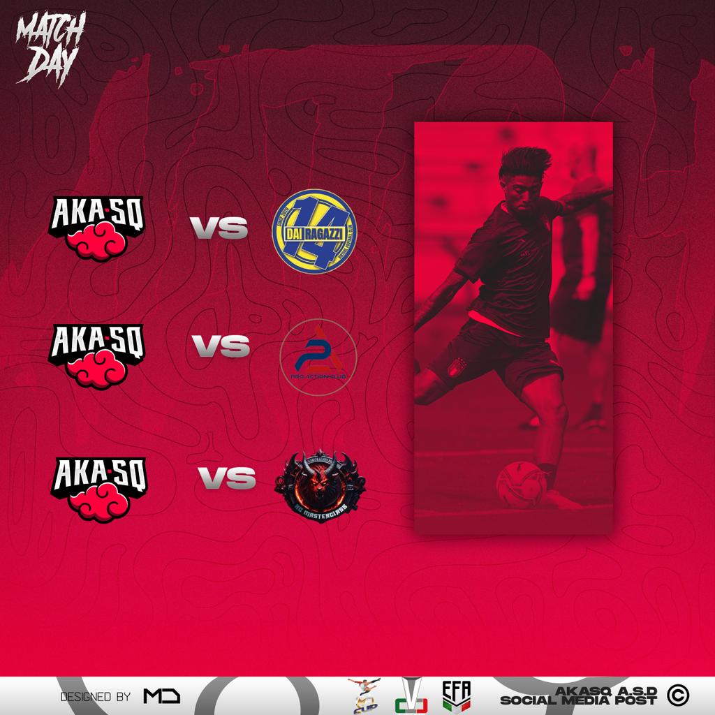 AKAsq_ASD's tweet photo. โ๏ธ| MATCHDAY
๐| @CVL_ITALY
๐๏ธ#2Nov
๐ฆ22:20
๐@14Ragazzi
๐| @_Efa_Italy_
๐๏ธ#2Nov
๐ฆ23:00
๐@proactionclub
๐| #MFcup
๐๏ธ#2Nov
๐ฆ23:20
๐@Ac_masterclass_
#StayAKA
@ReTweet_VPC @BocaRetwitt @RTproclub @HouseOfProClub @ProClubITALIA @NewsProclub https://t.co/MRsnwXnXZw
