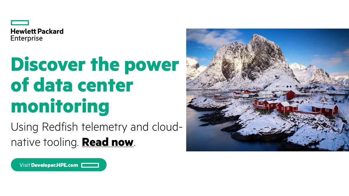 HPE_Developer's tweet photo. Discover how the integration of Redfish telemetry service with cloud-native tools can transform your data center monitoring, making it not only efficient but also highly insightful. Check this newest blog post on the HPE Developer Community blog. #HPEDEV https://t.co/TgFcWQ7TOU https://t.co/0lyigiKeeu