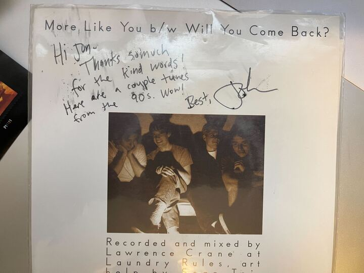 jonmbauer's tweet photo. Anywho... John Moen responded to my fan letter.
#Decemberists https://t.co/MQODgWcSxN