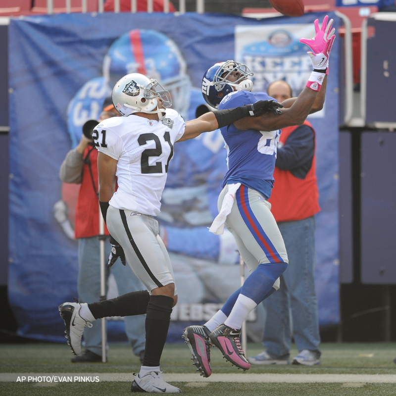 Giants's tweet photo. That time we put up 44 points against the Raiders 😤  #TBT