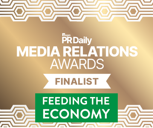 The #FeedingTheEconomy Report has been named a finalist for @PRDaily’s Media Relations Award! Learn more about the impact study: feedingtheeconomy.com/about/