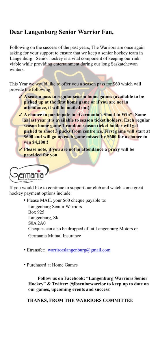lbseniorwarrior's tweet photo. Get your season tickets! Germania Shoot To Win is back!! https://t.co/KV7yg5F3sW