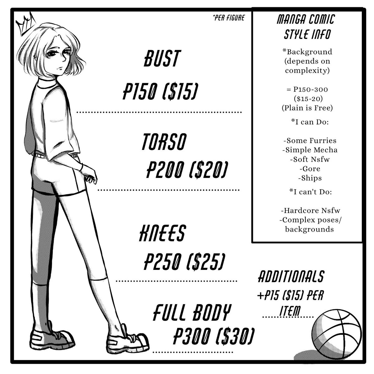 5unny_BUN's tweet photo. Commissions are open, redid my sheet, dm if Interested
#commissionsareopen https://t.co/h8BLcwhbdz