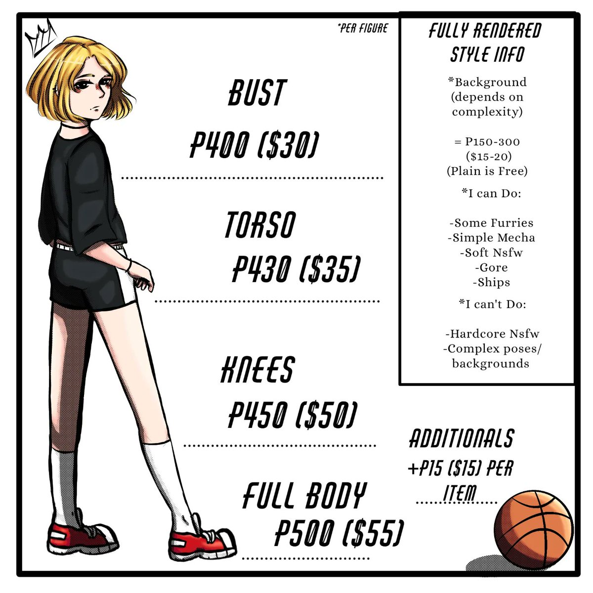 5unny_BUN's tweet photo. Commissions are open, redid my sheet, dm if Interested
#commissionsareopen https://t.co/h8BLcwhbdz