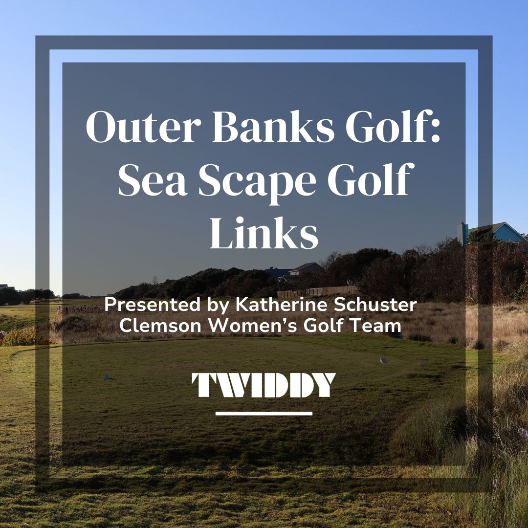 TwiddyOBX's tweet photo. ⛳ For the latest in our Outer Banks Golf series, Katherine Schuster of the @ClemsonWGolf team shares about Sea Scape Golf Links, located in Kitty Hawk!

Check out @KatSchuster16’s new blog  👉 https://t.co/3pPpaGCoHU
#twiddyobx #twiddy #obx #outerbanks #outerbanksgolf #obxgolf https://t.co/XYoRVUrfnM