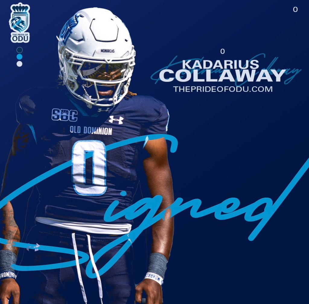 I am excited to announce my partnership with <a href="/prideofodunil/">The Pride of ODU</a>! They are changing the NIL game &amp; providing opportunities for all ODU student-athletes! Join today at theprideofodu.com #MonarchNation #ad