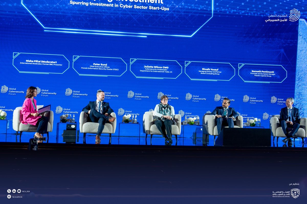 Paladin Capital (@paladincap) on Twitter photo Paladin’s Ken Pentimonti joined UK #cybersecurity Ambassador Juliette Wilcox and <a href="/shoaib_yousuf/">Shoaib Yousuf</a> at the Global Cybersecurity Forum, to discuss the importance of spurring investment in cyber sector startups <a href="/gcfriyadh/">Global Cybersecurity Forum</a> #GCF2023 Paladin’s Ken Pentimonti joined UK #cybersecurity Ambassador Juliette Wilcox and <a href="/shoaib_yousuf/">Shoaib Yousuf</a> at the Global Cybersecurity Forum, to discuss the importance of spurring investment in cyber sector startups <a href="/gcfriyadh/">Global Cybersecurity Forum</a> #GCF2023
