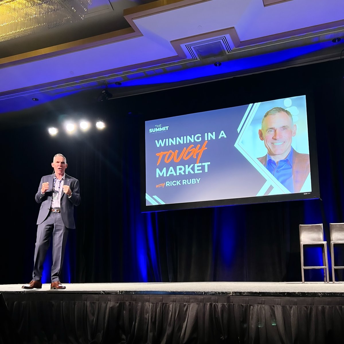 thecoretraining's tweet photo. The CORE Founder, Rick Ruby kicking off the 45th Summit this morning in Scottsdale, AZ.
The next two days Real Estate Agents and Mortgage Lenders will be immersed in how to win in a tough market. #joinus #coresummit23 https://t.co/kUWdMQjxuw